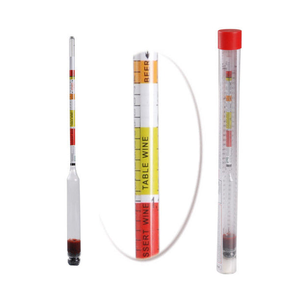 Hydrometer for testing zinc sulphate when foot bathing