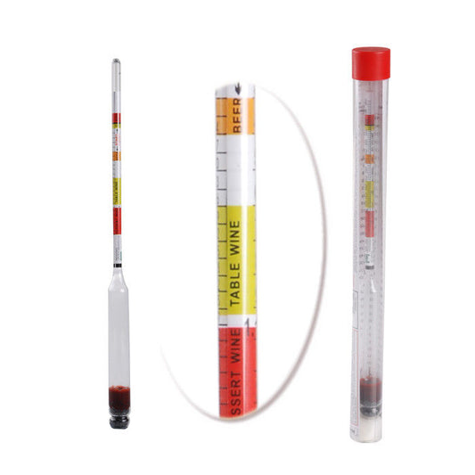 Hydrometer for zinc sulphate footbath testing.