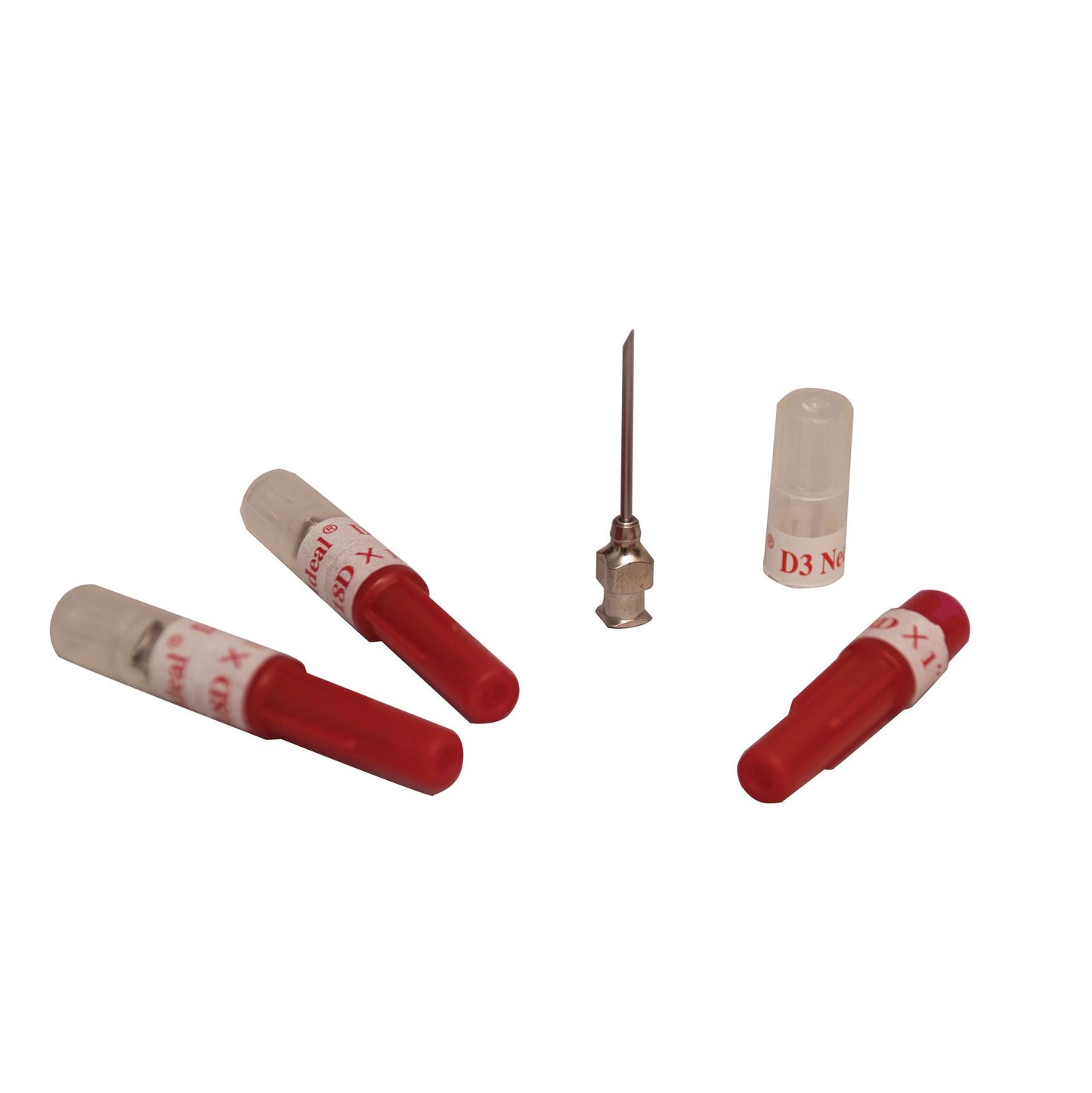 Ideal needles in red cartridges