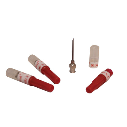 Ideal needles in red cartridges
