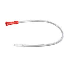 Lamb stomach tube for administering colostrum.