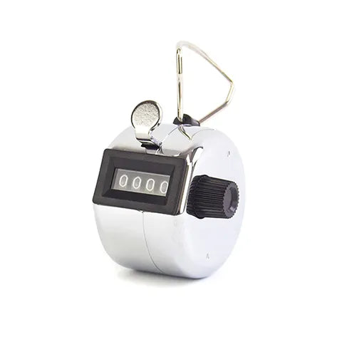 Hand held tally counter for counting sheep