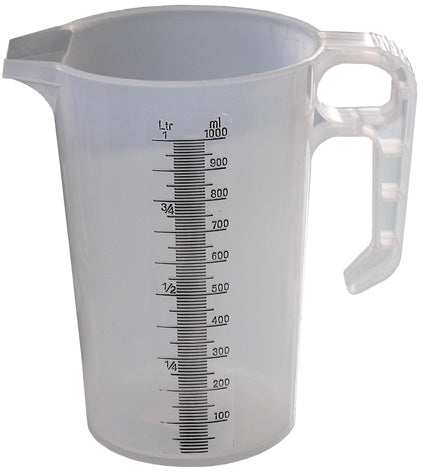 Jug 1L with hook handle