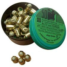 Green activators for Blitz Kerner captive bolt device.