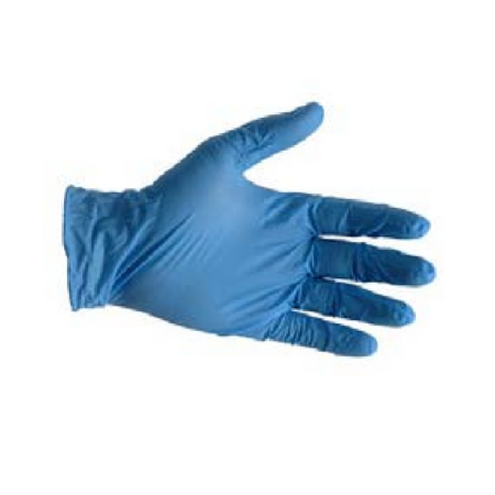 Nitrile long cuff tear resistant examination gloves (Box of 100)